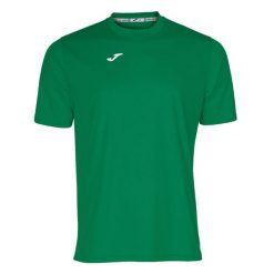 Koszulka do biegania męska Joma Combi. Zielone koszulki sportowe męskie Joma, m, bez wzorów, bez kołnierzyka, bez ramiączek, do biegania. Za 39.99 zł.