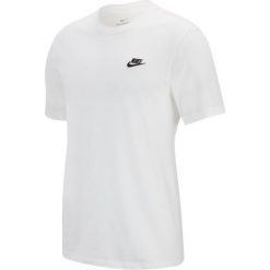 Nike Sportswear 2XL. Białe koszulki sportowe męskie Nike, uniwersalny, bez wzorów, z bawełny, bez kołnierzyka, bez ramiączek, na fitness i siłownię. Za 100.99 zł.