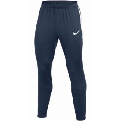Spodnie męskie Nike Dri-FIT Strike 26, granatowe. Niebieskie spodnie sportowe męskie Nike, m, bez wzorów, z elastanu, do piłki nożnej, dri-fit (nike). Za 186.99 zł.
