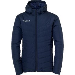 Kurtka puchowa Uhlsport Essential. Czarne kurtki damskie Uhlsport, m, bez wzorów, z materiału, z kapturem. Za 485.85 zł.