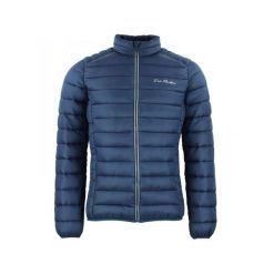 Cienka kurtka puchowa bez kaptura Peak Mountain. Niebieskie kurtki męskie Peak Mountain, bez wzorów, z puchu, sportowe, bez kaptura. W wyprzedaży za 319.00 zł.