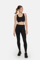 Legginsy fitness damskie Eclipse Cardiobunny z wysokim stanem. Czarne legginsy sportowe damskie Cardio Bunny, l, bez wzorów, z tkaniny, z podwyższonym stanem, do biegania. Za 139.99 zł.
