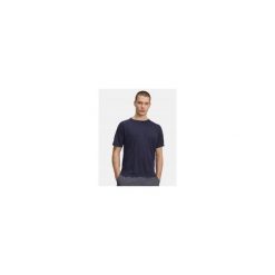 T-Shirt Męski Sportowy Under Armour Tech Textured. Niebieskie koszulki sportowe męskie Under Armour, m, bez wzorów, bez kołnierzyka, bez ramiączek, do biegania. Za 139.99 zł.
