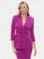 Imperial Marynarka JU25GAW Różowy Regular Fit. Czerwone żakiety damskie Imperial, m, bez wzorów, z syntetyku. Za 319.99 zł.