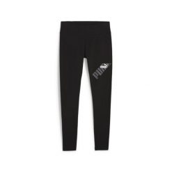 Puma Legginsy Power 67789401. Czarne legginsy damskie Puma, m, bez wzorów, do biegania. Za 97.99 zł.