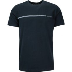 T-shirt Męski z Napisami, Granatowy, z Nadrukiem, Bawełniany, Krótki Rękaw -QUICKSIDE. Niebieskie t-shirty męskie Quickside, m, bez wzorów, z bawełny, bez kołnierzyka. Za 75.00 zł.