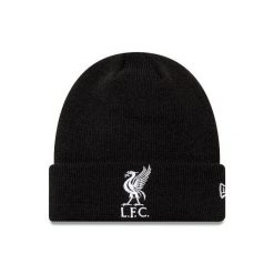 Czapka Liverpool FC Core Cuff. Czarne czapki i kapelusze męskie New Era, bez wzorów, sportowe. Za 192.50 zł.