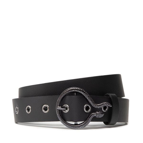 Pasek Damski Jenny Fairy. Czarne paski damskie Jenny Fairy, bez wzorów. Za 39.99 zł.