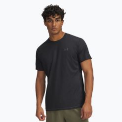 Koszulka treningowa męska Under Armour Vanish Elite Vent Printed. Szare buty sportowe męskie Under Armour, bez zapięcia, na fitness i siłownię. Za 252.20 zł.