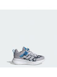 Adidas Sneakersy Minecraft Fortarun 4.0 JR1945 Szary. Szare buty sportowe dziewczęce Adidas, bez wzorów, z materiału, bez zapięcia. Za 238.99 zł.