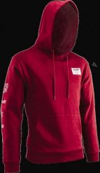 Bluza z kapturem LEATT Hoodie Core. Czerwone bluzy męskie LEATT, l, bez wzorów, z bawełny, z kapturem. Za 258.30 zł.