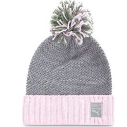 Czapka PUMA - Archive Pom Beanie 021718 02 Light Gray Heather/W. Orchid. Czapki i kapelusze damskie marki Puma. Za 99.00 zł.