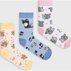 Answear - Skarpetki (3-pack). Skarpety damskie marki ANSWEAR. W wyprzedaży za 24.90 zł.