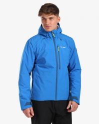 Męska kurtka narciarska Kilpi TAMPA-M. Niebieskie kurtki snowboardowe męskie Kilpi, m, bez wzorów, z materiału, narciarskie. Za 414.00 zł.
