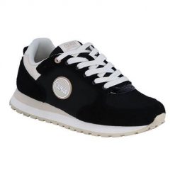 Buty do chodzenia damskie Colmar Travis Authentic 2024. Czarne obuwie sportowe damskie Colmar, bez wzorów, z jeansu, trekkingowe. Za 592.00 zł.