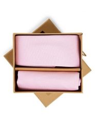Finshley & Harding London Krawat i poszetka z jedwabiu Mężczyźni Jedwab różowy, ONE SIZE. Czerwone krawaty i muchy Finshley & Harding London, bez wzorów, z jedwabiu, eleganckie. Za 199.95 zł.