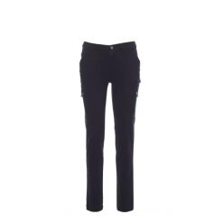 Spodnie damskie Payper Wear Forest Stretch Summer. Niebieskie spodnie materiałowe damskie PAYPER WEAR, bez wzorów, z bawełny. Za 248.00 zł.