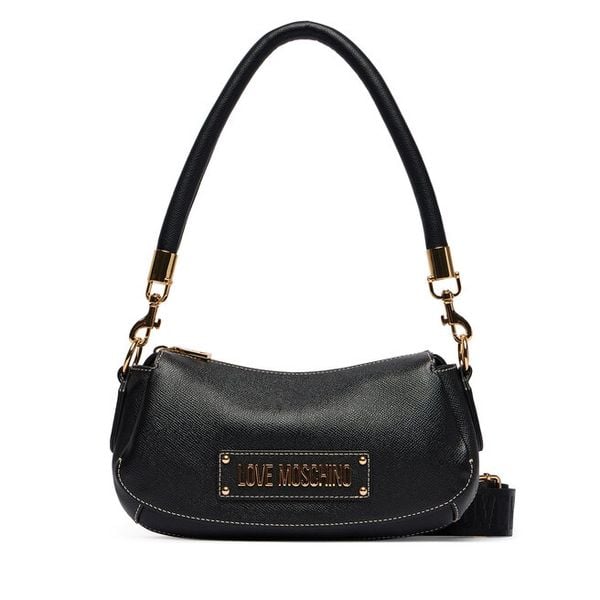 Torebka LOVE MOSCHINO. Czarne torebki do ręki damskie Love Moschino, bez wzorów, klasyczne, bez dodatków. Za 688.99 zł.