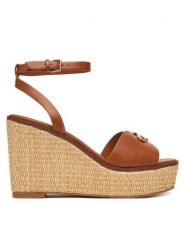 Aldo Espadryle Carrabriria 14298671 Brązowy. Brązowe sandały damskie Aldo, bez wzorów, ze skóry, bez obcasa, bez zapięcia. Za 419.99 zł.