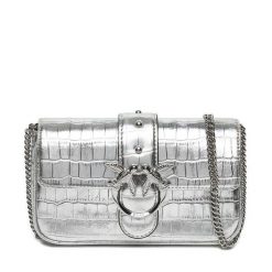 Torebka PINKO. Szare torebki do ręki damskie Pinko, bez wzorów, bez dodatków. Za 849.99 zł.