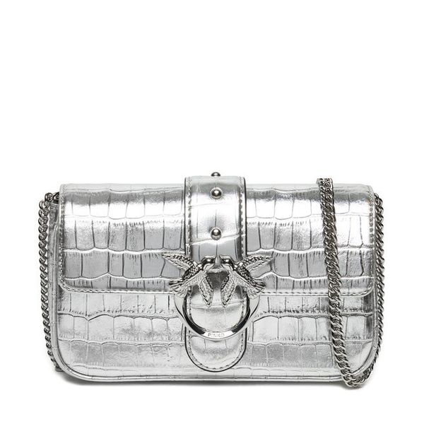 Torebka PINKO. Szare torebki do ręki damskie Pinko, bez wzorów, bez dodatków. Za 849.99 zł.