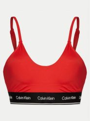 Calvin Klein Swimwear Góra od bikini KW0KW02426 Czerwony. Czerwone bikini damskie Calvin Klein Swimwear, m, bez wzorów. Za 199.99 zł.