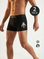 Bawełniane bokserki Classic 2 pack Star Wars - wielobarwny. Bokserki męskie Sinsay, l, bez wzorów, z bawełny. Za 29.99 zł.