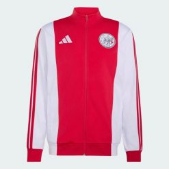Bluza dresowa Ajax Amsterdam DNA. Białe bluzy męskie Adidas, l, bez wzorów, z dresówki, bez kaptura. Za 323.50 zł.