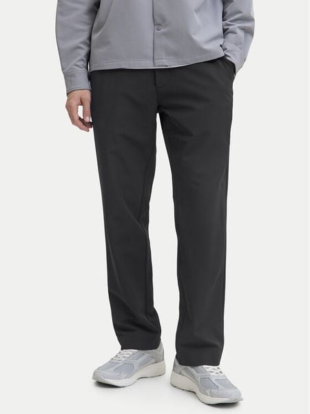 Jack & Jones Spodnie materiałowe Kane 12286943 Czarny Relaxed Fit. Czarne spodnie materiałowe męskie Jack & Jones, m, bez wzorów, z materiału. Za 219.99 zł.