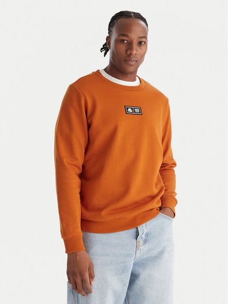 Kappa Bluza Authentic Nymphe 321Y1MW Beżowy Comfort Fit. Brązowe bluzy męskie Kappa, m, bez wzorów, z bawełny, bez kaptura. Za 199.99 zł.