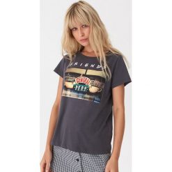 Koszulka Friends - Szary. Szare t-shirty damskie House, l, bez wzorów, bez kołnierzyka. Za 49.99 zł.