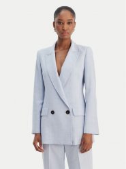 Marella Marynarka Canzone 2613041151 Błękitny Regular Fit. Niebieskie żakiety damskie Marella, bez wzorów, z syntetyku. Za 1,249.00 zł.