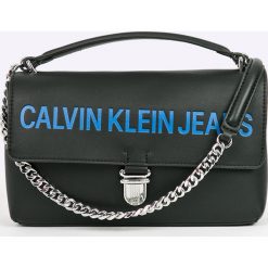 Calvin Klein - Torebka Sculpted Flap. Szare torby na ramię damskie Calvin Klein. W wyprzedaży za 429.90 zł.