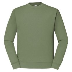 Klasyczna Bluza Rozpinana Unisex Dla Dorosłych. Zielone bluzy męskie Fruit of the Loom, m, bez wzorów, bez kaptura. Za 79.99 zł.