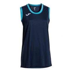 Dziewczęca koszulka bez rękawów Joma Cancha. Niebieskie t-shirty i topy dla dziewczynek Joma, bez wzorów, z materiału, bez ramiączek. Za 142.50 zł.