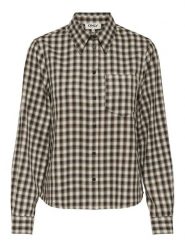ONLY Koszula Liva 15355446 Beżowy Regular Fit. Brązowe bluzki damskie Only, xl, bez wzorów, z syntetyku, bez kołnierzyka, bez ramiączek. Za 169.99 zł.