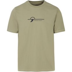 T-Shirt do surfingu męski PROTEST PRTCore. Zielone t-shirty męskie Protest, m, bez wzorów, bez kołnierzyka. Za 171.03 zł.