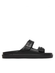 Tommy Hilfiger Klapki Light Adjustable FM0FM05757 Czarny. Czarne klapki męskie Tommy Hilfiger, z syntetyku. Za 209.99 zł.