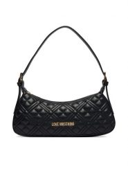 LOVE MOSCHINO Torebka JC4142PP0OLA0000 Czarny. Czarne torebki do ręki damskie Love Moschino, bez wzorów, ze skóry, bez dodatków. Za 679.99 zł.