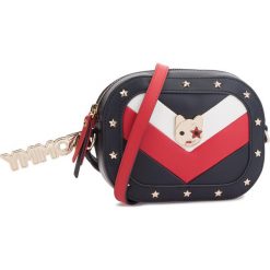 Torebka TOMMY HILFIGER - Mascot Round Crossov AW0AW05848 901. Czarne listonoszki damskie Tommy Hilfiger, ze skóry ekologicznej. Za 799.00 zł.