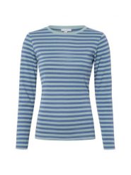 Brookshire Koszulka z długim rękawem Kobiety Bawełna (100%) niebieski, XXXL. Niebieskie t-shirty damskie brookshire, bez wzorów, z bawełny, bez kołnierzyka. Za 99.95 zł.