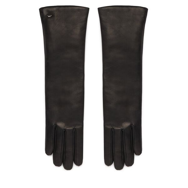 Rękawiczki Weekend Max Mara. Czarne rękawiczki damskie Weekend Max Mara, bez wzorów. Za 744.99 zł.