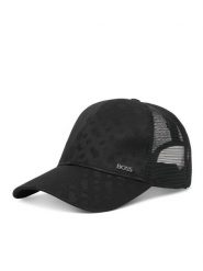 BOSS Czapka z daszkiem Zed 50560346 Czarny. Czarne rękawiczki męskie Boss, bez wzorów, z bawełny. Za 279.99 zł.