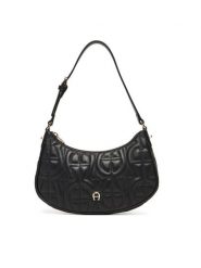 Aigner Torebka Diadora Xs 135041 Czarny. Czarne torebki do ręki damskie Aigner, bez wzorów, ze skóry, bez dodatków. Za 1,669.00 zł.