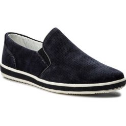Półbuty IGI&CO - 1108811 Blu. Niebieskie półbuty na co dzień męskie IGI&CO, z materiału. W wyprzedaży za 299.00 zł.