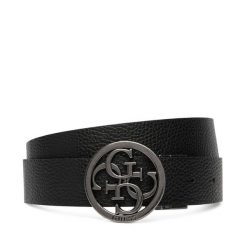 Pasek Guess. Czarne paski damskie Guess, z aplikacjami. Za 284.99 zł.