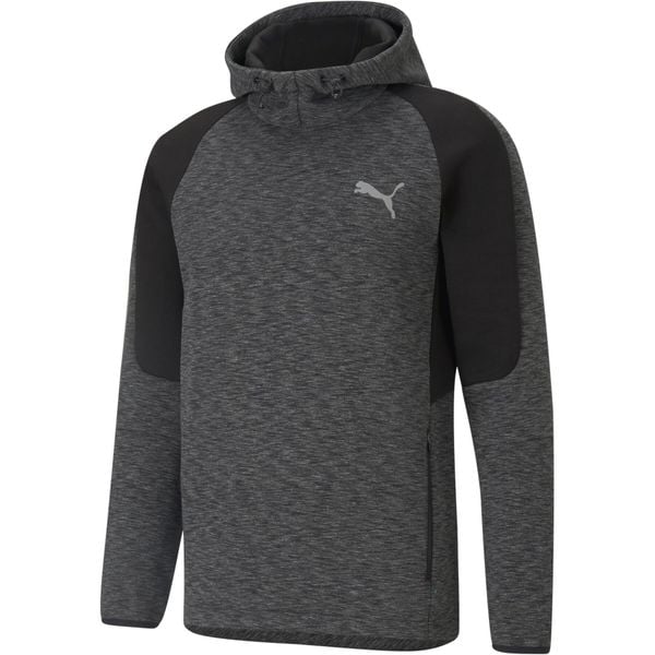 Bluza dresowa męska Puma EVOSTRIPE. Czarne bluzy męskie Puma, m, bez wzorów, z dresówki, bez kaptura. Za 144.83 zł.