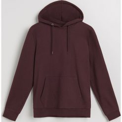 Bluza z kapturem - Bordowy. Czerwone bluzy męskie Reserved. Za 139.99 zł.