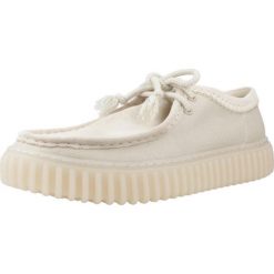 Buty CLARKS TORHILL LO Beżowy. Brązowe trekkingi męskie Clarks. Za 430.99 zł.