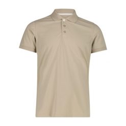 Koszulka polo męska CMP 3T60077 Polo. Białe koszulki polo męskie CMP, m, bez wzorów, z materiału, sportowe, bez ramiączek. Za 83.99 zł.